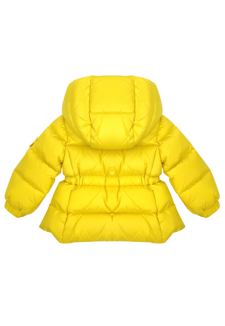 ViaMonte Shop | Moncler Enfant piumino Sayna giallo neonata in nylon