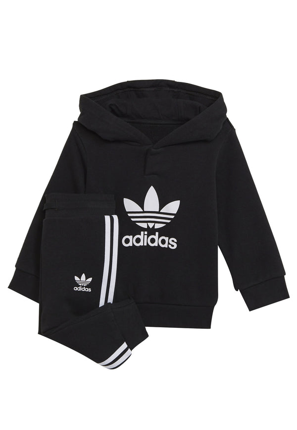 Adidas Black Cotton Black Suit