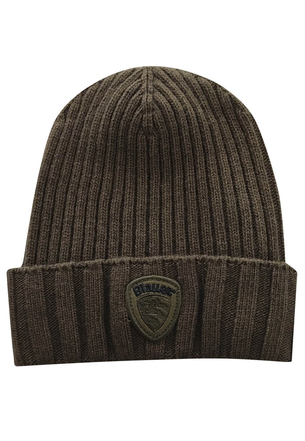 Blauer green hat baby in mixed wool