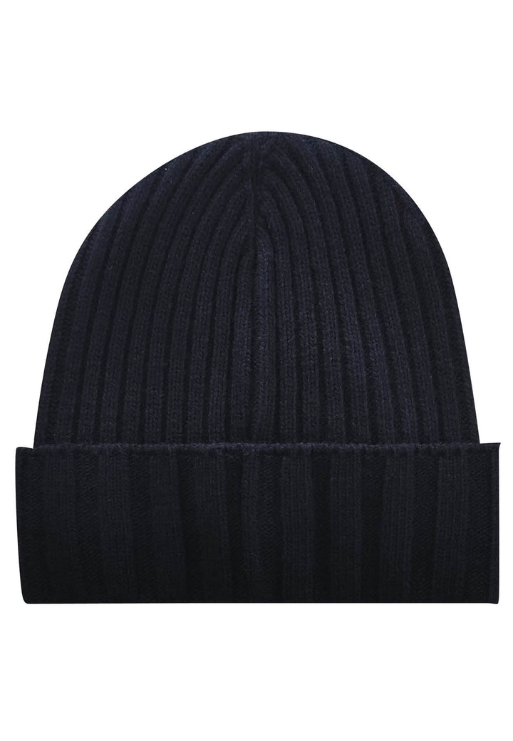 ViaMonte Shop | Blauer cappello blu bambino in misto lana