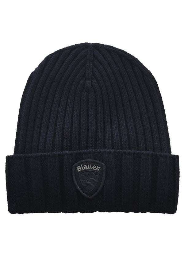 Blauer cappello blu bambino in misto lana