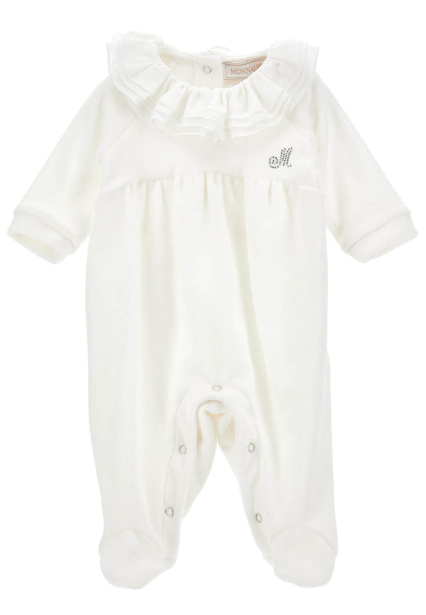 Monnalisa Jumpsuits Baby Cream