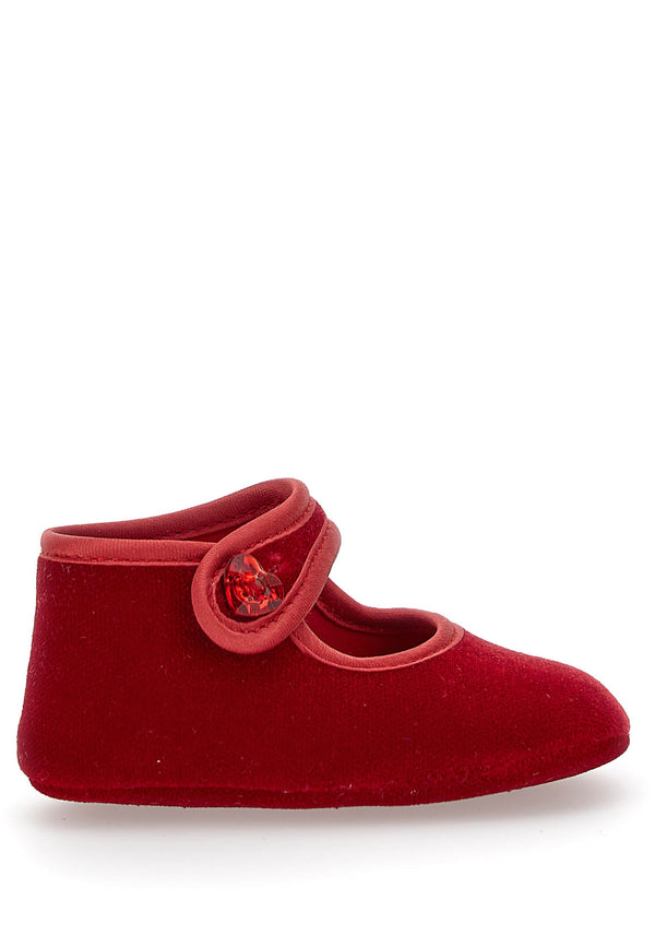 Monnalisa Red Rubish Baby Baby Ruby in Velvet