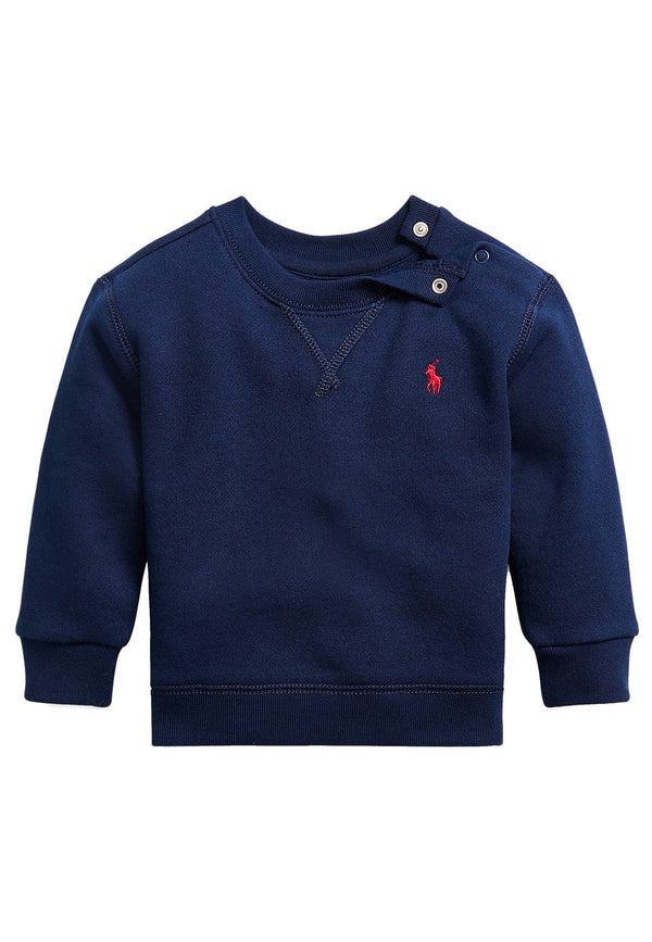 Ralph Lauren Kids Blue Cotton Blue Sweatshirt