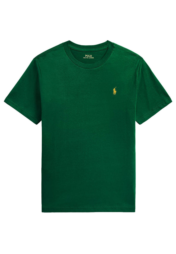 拉尔夫·劳伦绿色儿童棉T恤