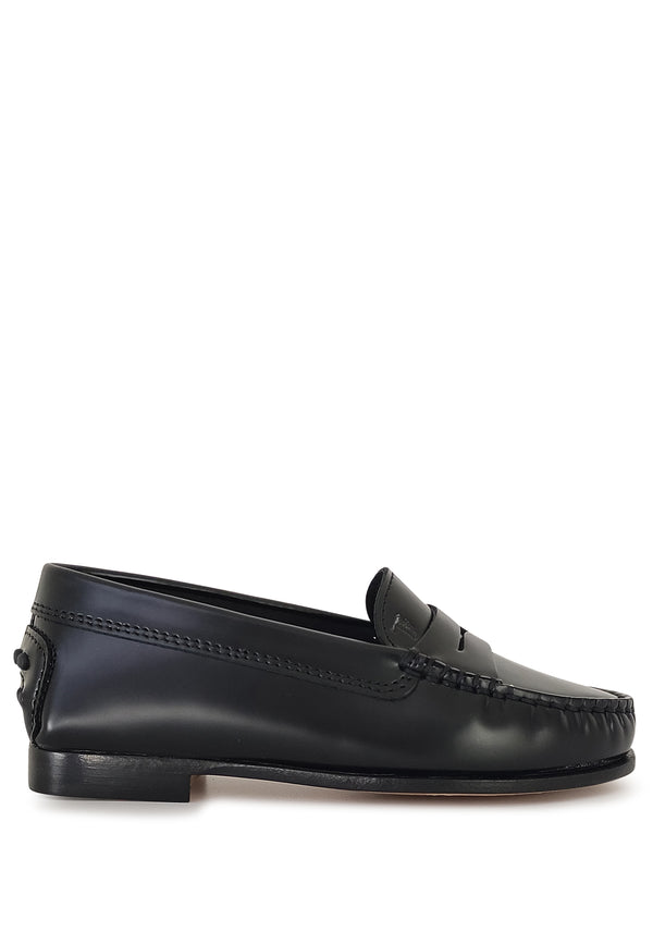 ViaMonte Shop | Tod's mocassino nero bambino in pelle