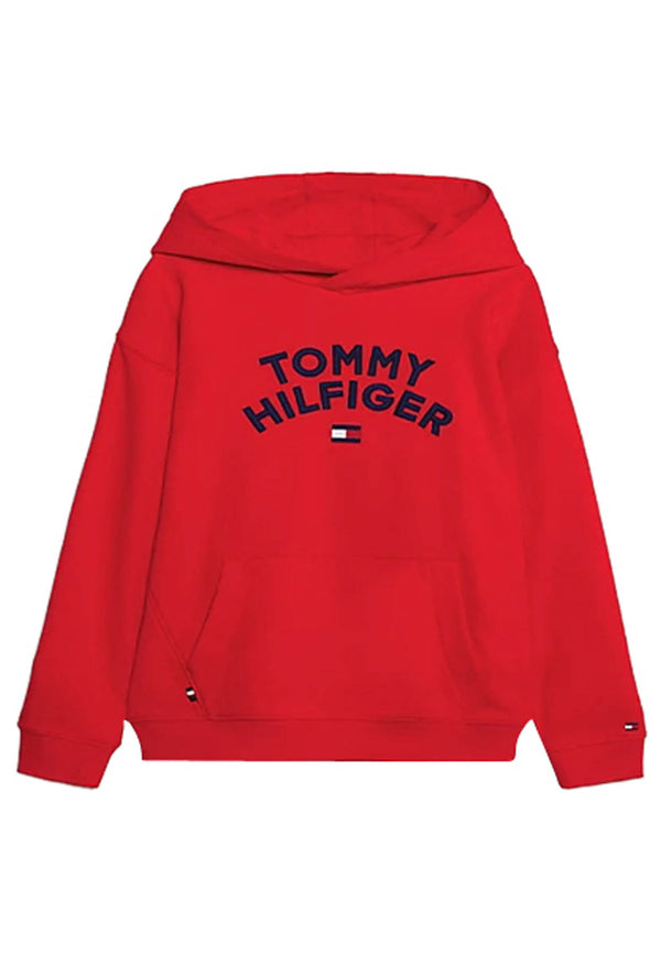 汤米·希尔菲格（Tommy Hilfiger）红色婴儿棉质运动衫