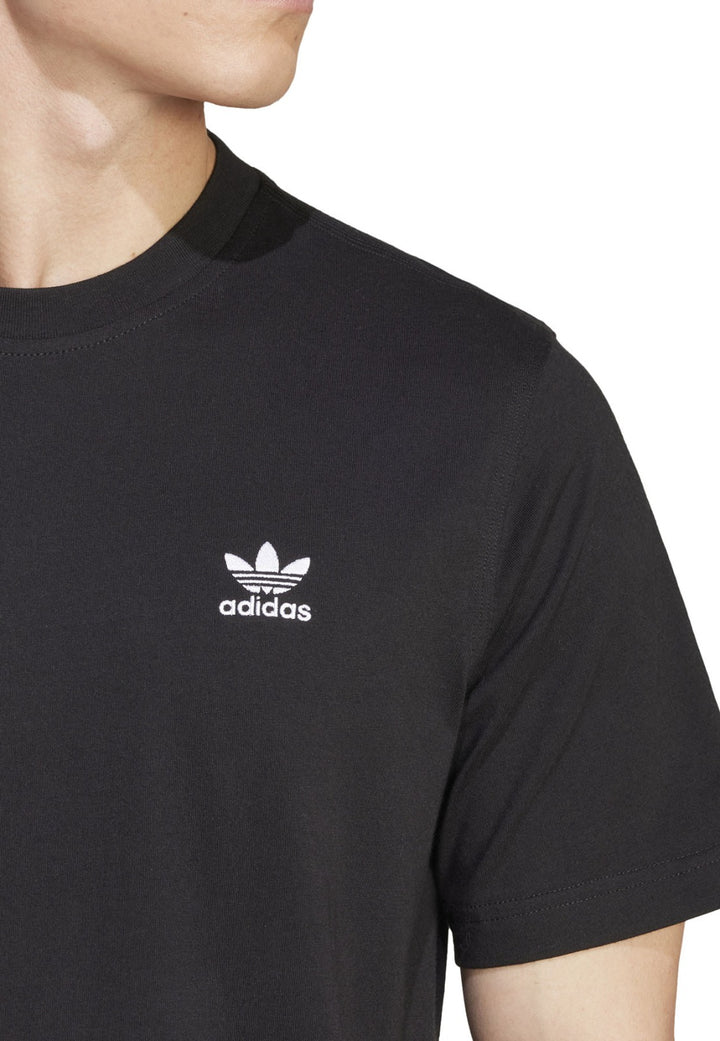 ViaMonte Shop | Adidas t-shirt unisex nera in cotone