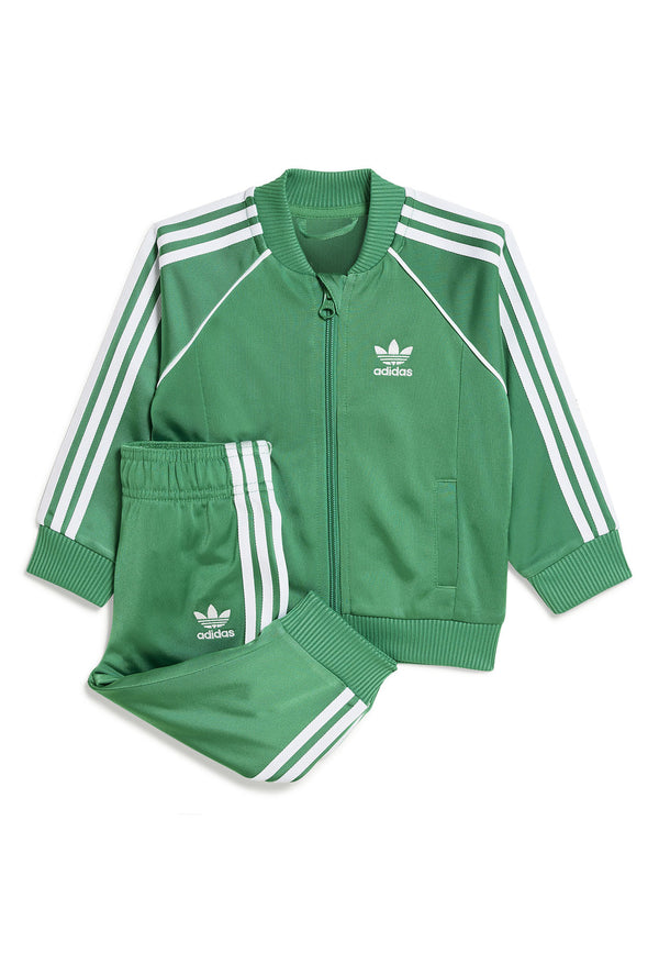 ViaMonte Shop | Adidas tuta verde bambino