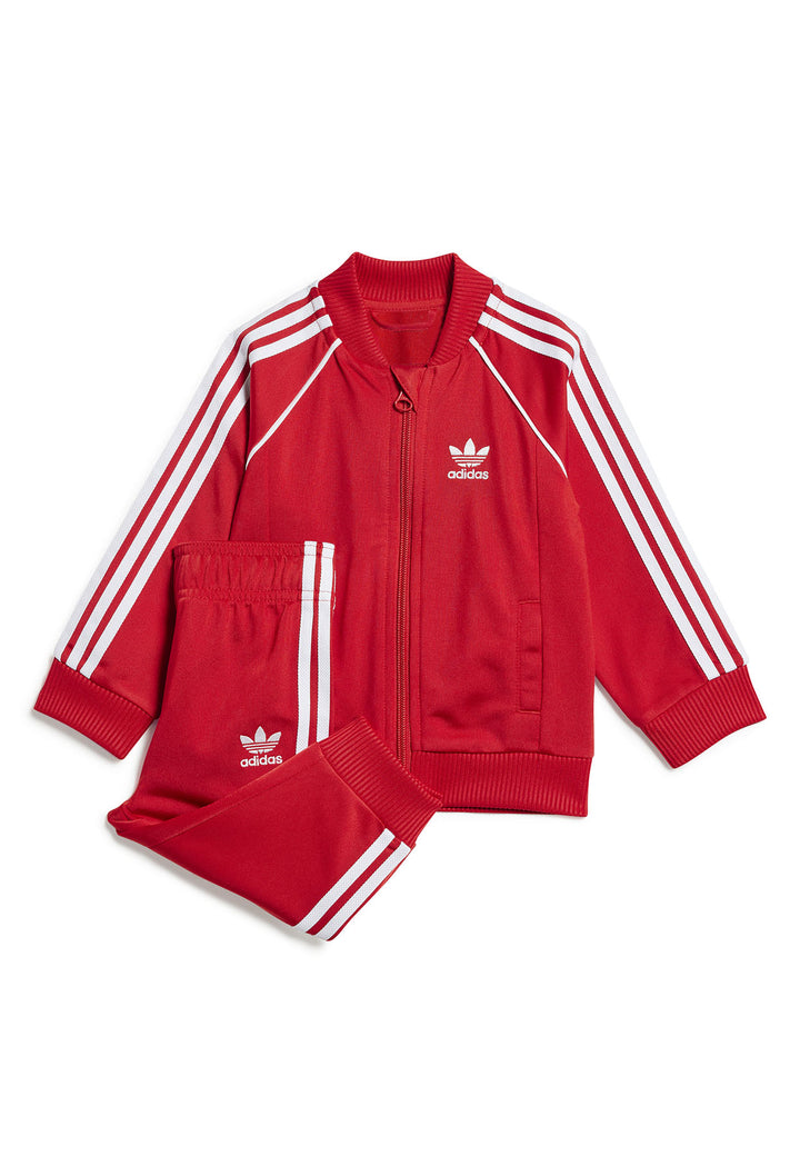 ViaMonte Shop | Adidas tuta rossa neonato