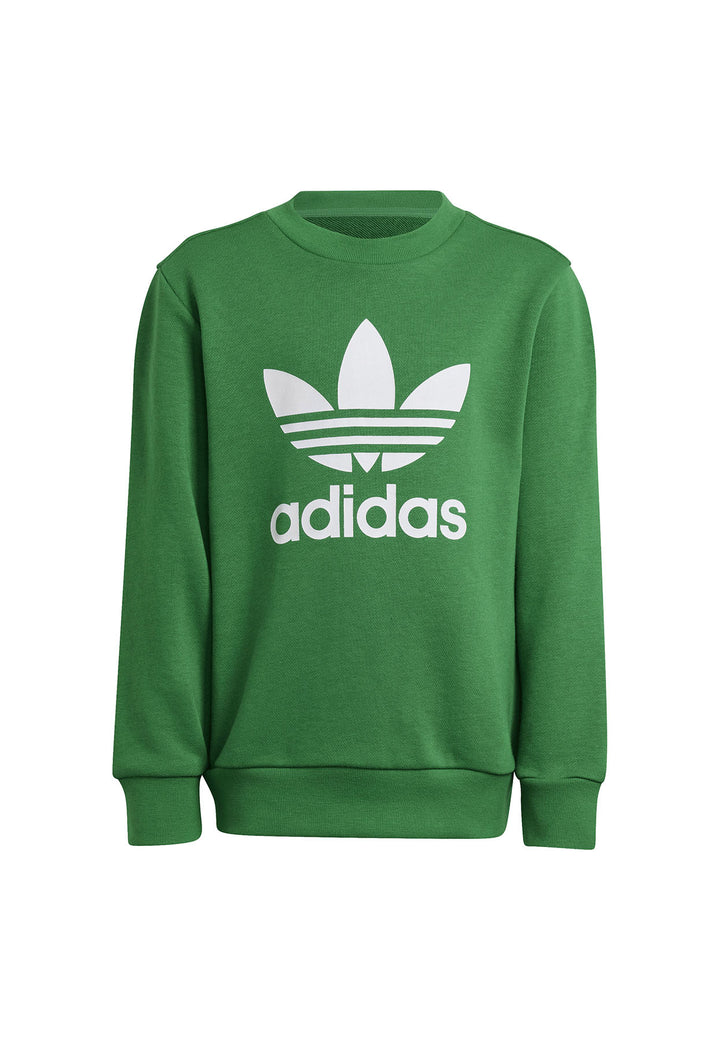 ViaMonte Shop | Adidas tuta verde bambino in cotone