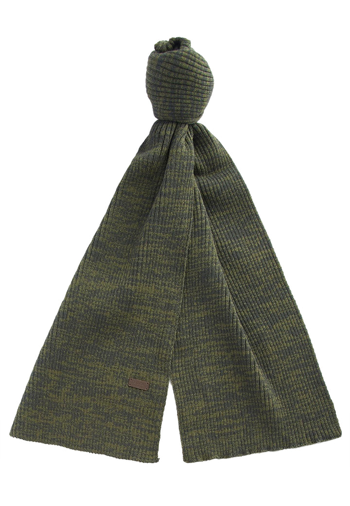 ViaMonte Shop | Barbour set regalo cappello e sciarpa verde unisex in fibra sintetica