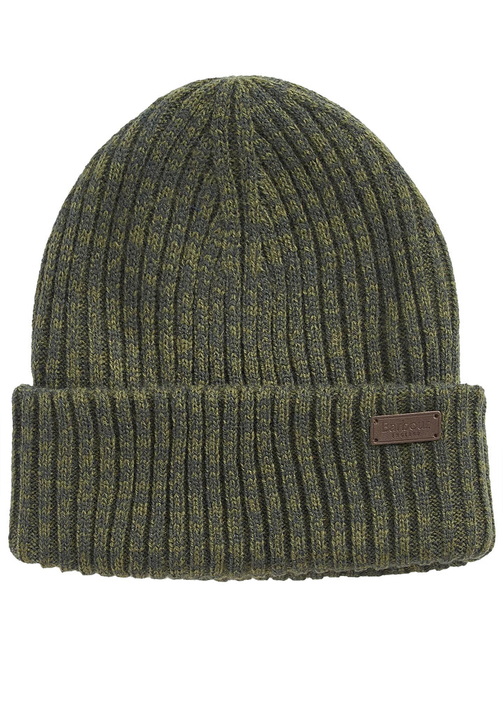 ViaMonte Shop | Barbour set regalo cappello e sciarpa verde unisex in fibra sintetica