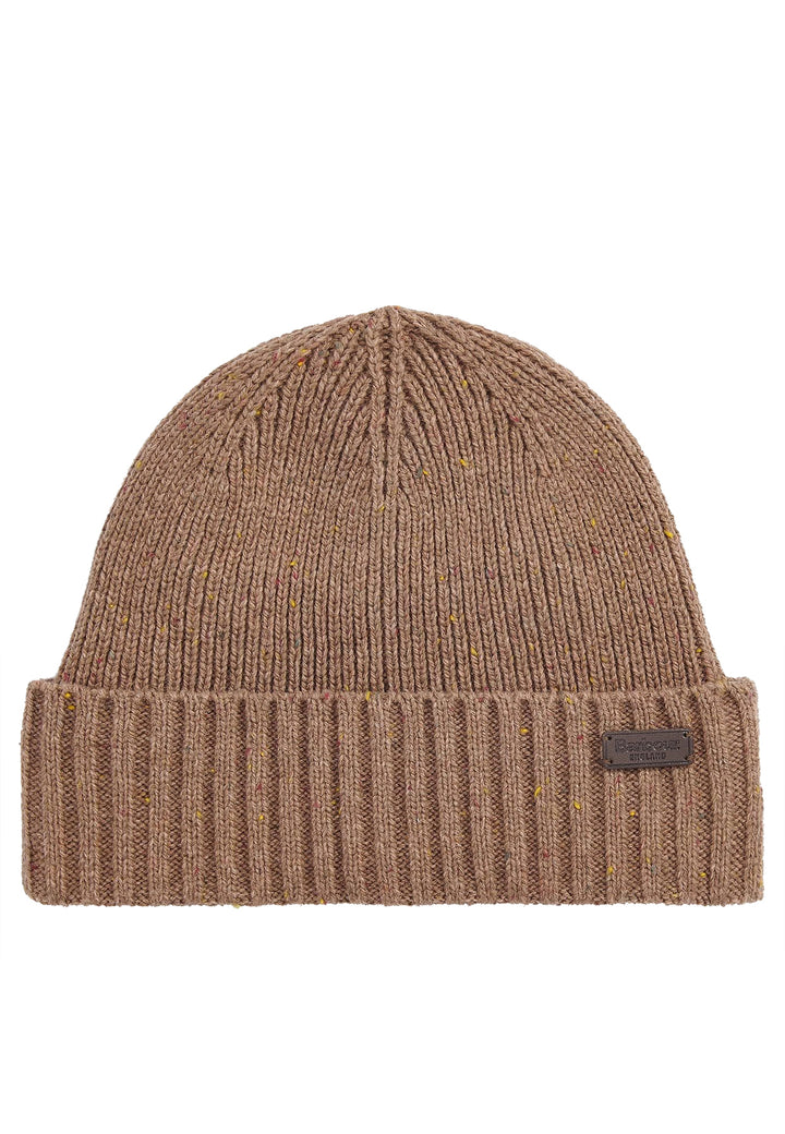 ViaMonte Shop | Barbour set regalo cappello e sciarpa beige unisex in lana