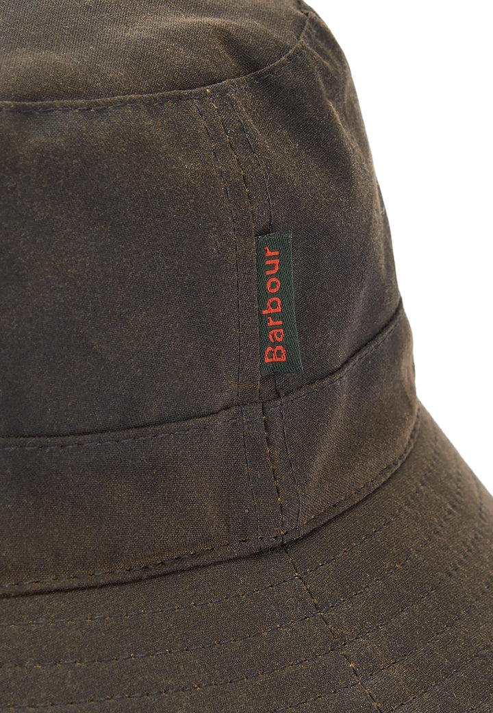 ViaMonte Shop | Barbour cappello verde uomo in cotone cerato