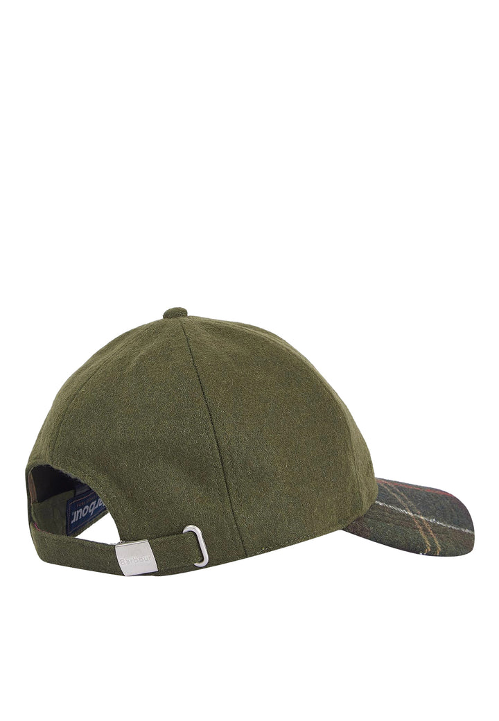 ViaMonte Shop | Barbour berretto verde unisex in lana