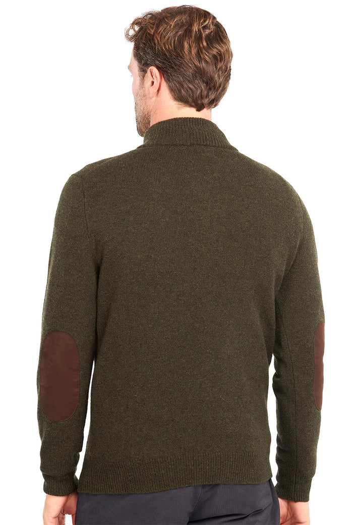 ViaMonte Shop | Barbour maglia uomo verde in lana