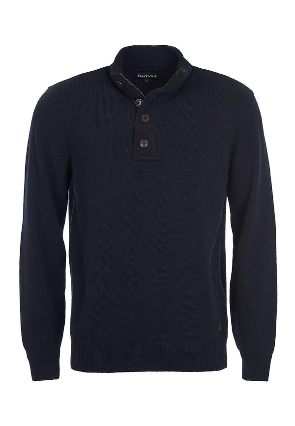 ViaMonte Shop | Barbour maglia uomo blu in lana