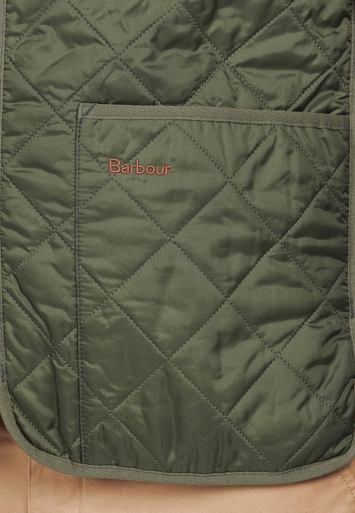 ViaMonte Shop | Barbour gilet trapuntato verde uomo in nylon