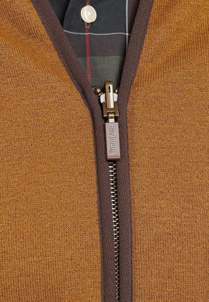 ViaMonte Shop | Barbour gilet trapuntato beige uomo in ecopelliccia