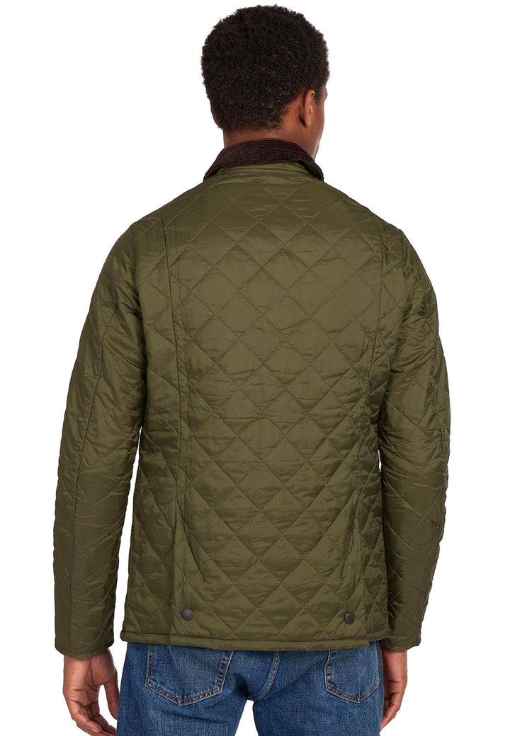 ViaMonte Shop | Barbour giubbino trapunta verde uomo impermeabile