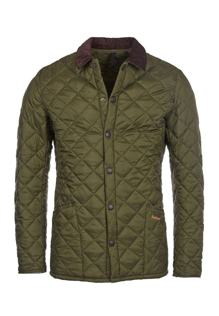 ViaMonte Shop | Barbour giubbino trapunta verde uomo impermeabile