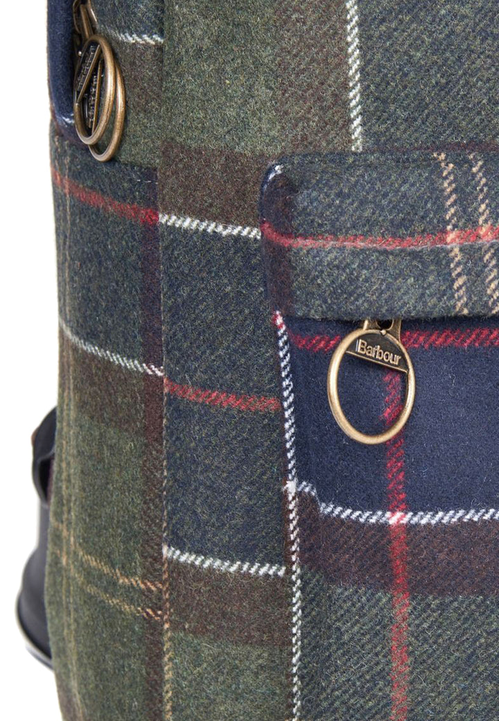 ViaMonte Shop | Barbour zaino unisex tartan in lana