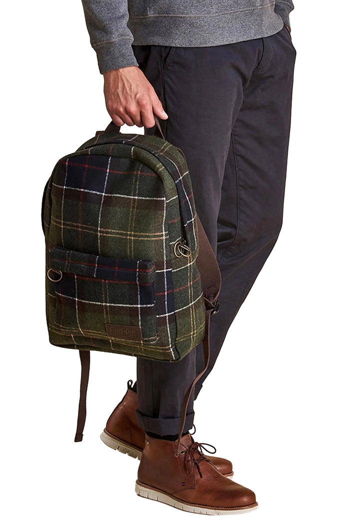 ViaMonte Shop | Barbour zaino unisex tartan in lana