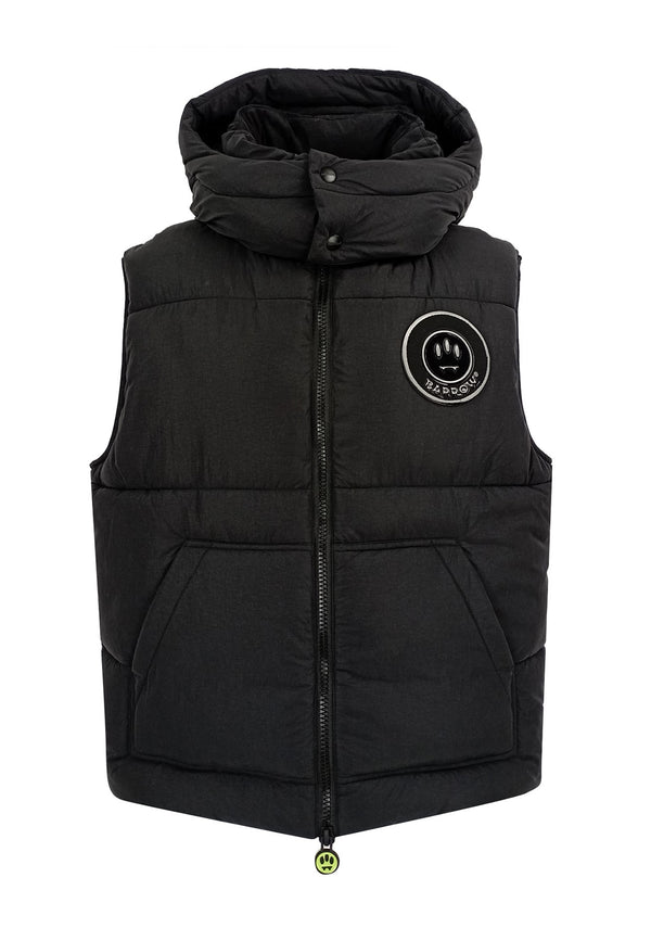 ViaMonte Shop | Barrow gilet bomber nero unisex con logo