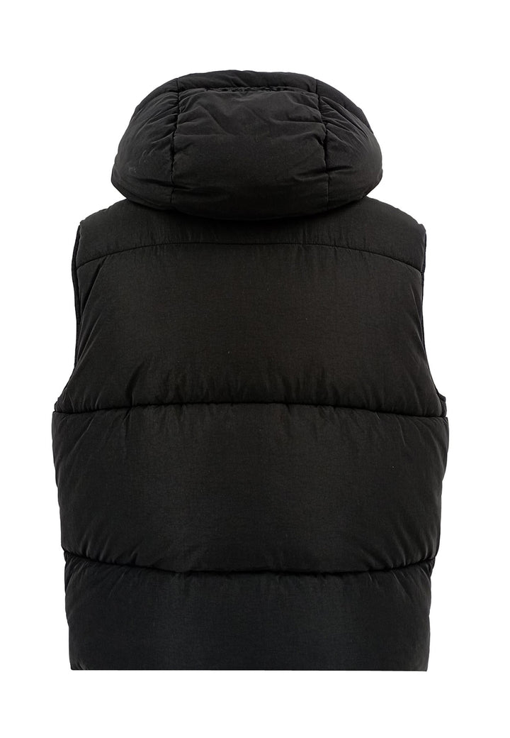 ViaMonte Shop | Barrow gilet bomber nero unisex con logo