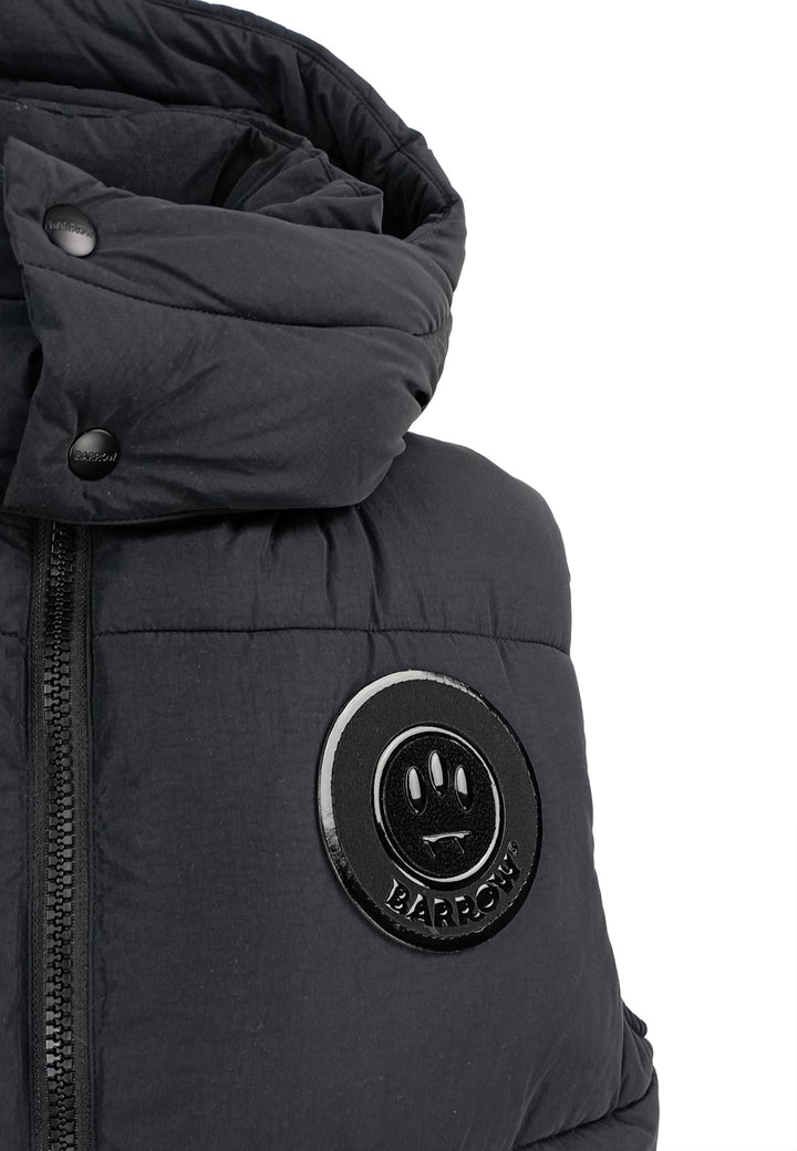 ViaMonte Shop | Barrow gilet bomber nero unisex con logo