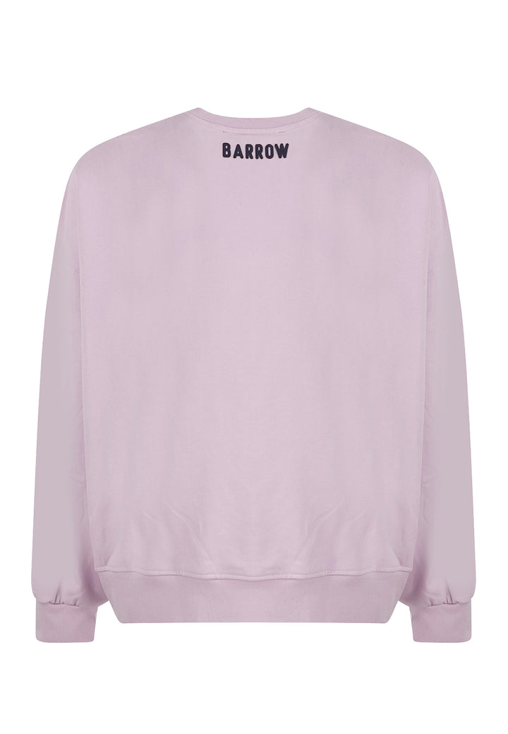 ViaMonte Shop | Barrow felpa lilla unisex in cotone