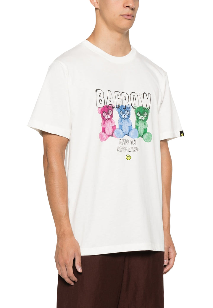 ViaMonte Shop | Barrow t-shirt bianca unisex in cotone