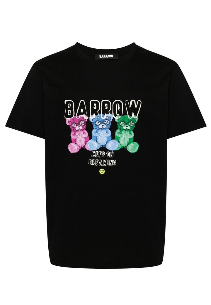 ViaMonte Shop | Barrow t-shirt nera unisex in cotone