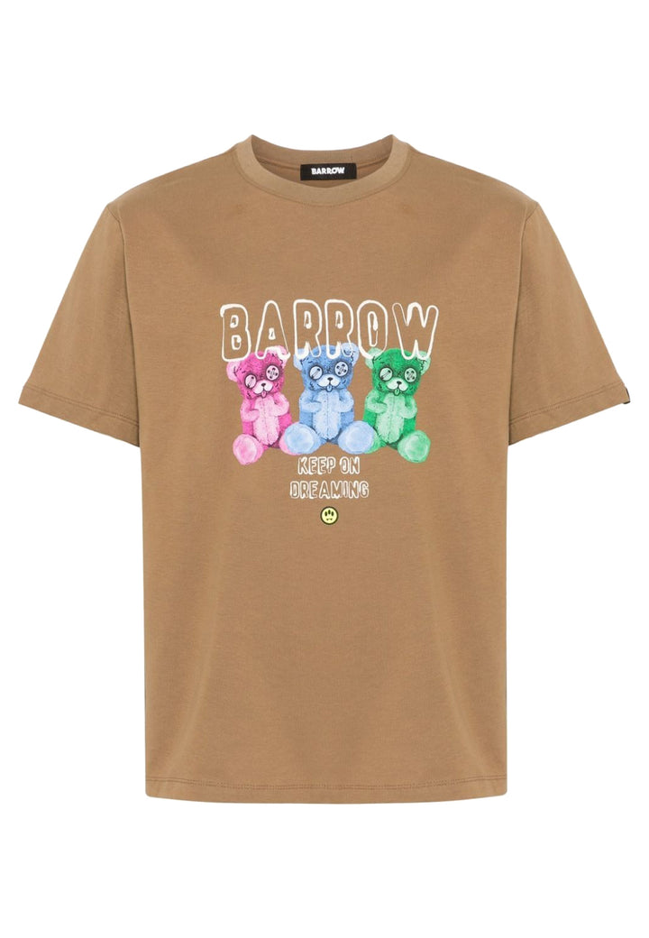 ViaMonte Shop | Barrow t-shirt cammello unisex in cotone