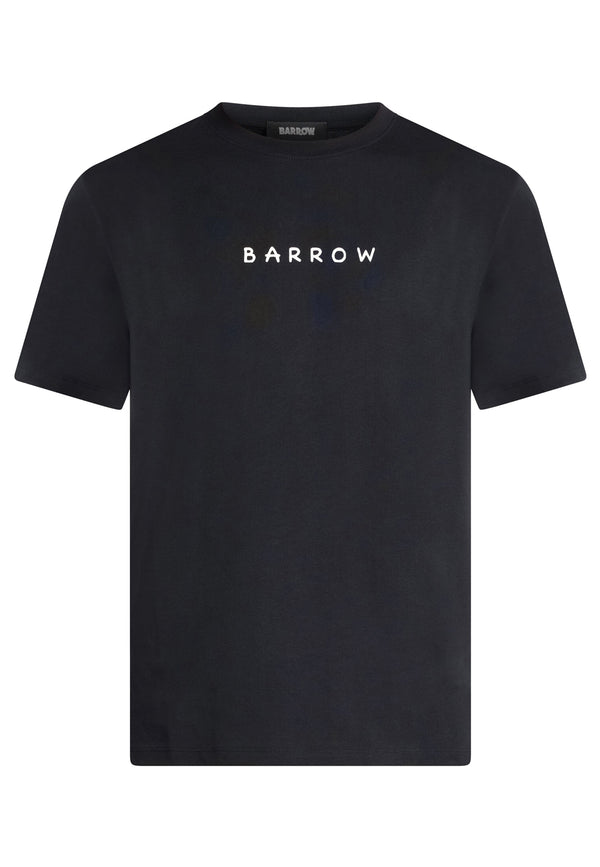 ViaMonte Shop | Barrow t-shirt nera unisex in cotone