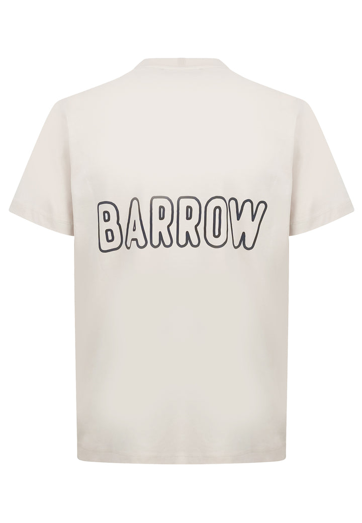 ViaMonte Shop | Barrow t-shirt beige unisex in cotone