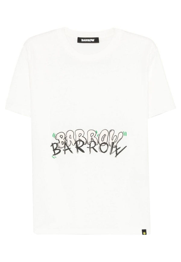 ViaMonte Shop | Barrow t-shirt bianca unisex in cotone