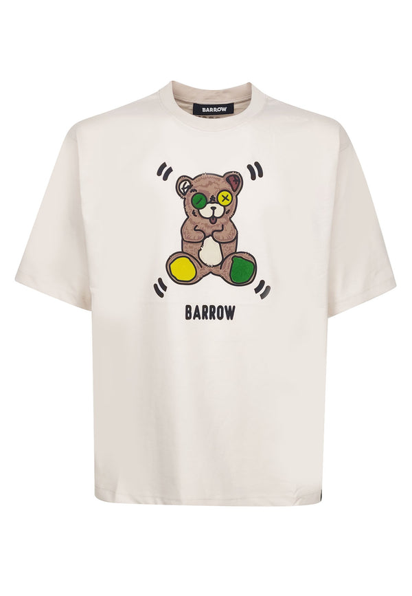 ViaMonte Shop | Barrow t-shirt avorio unisex in cotone