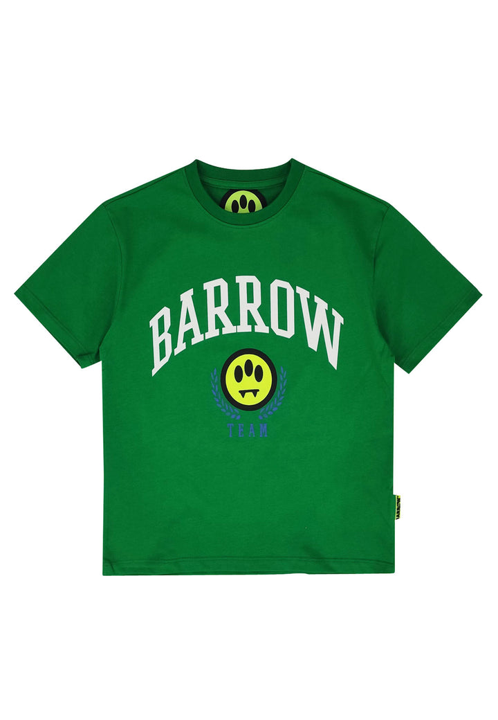 ViaMonte Shop | Barrow t-shirt verde bambino in cotone