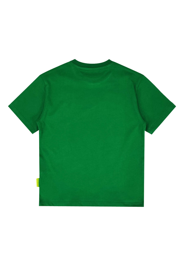 ViaMonte Shop | Barrow t-shirt verde bambino in cotone