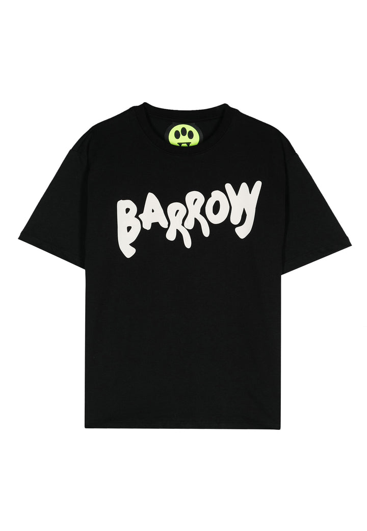 ViaMonte Shop | Barrow t-shirt nera bambino in cotone