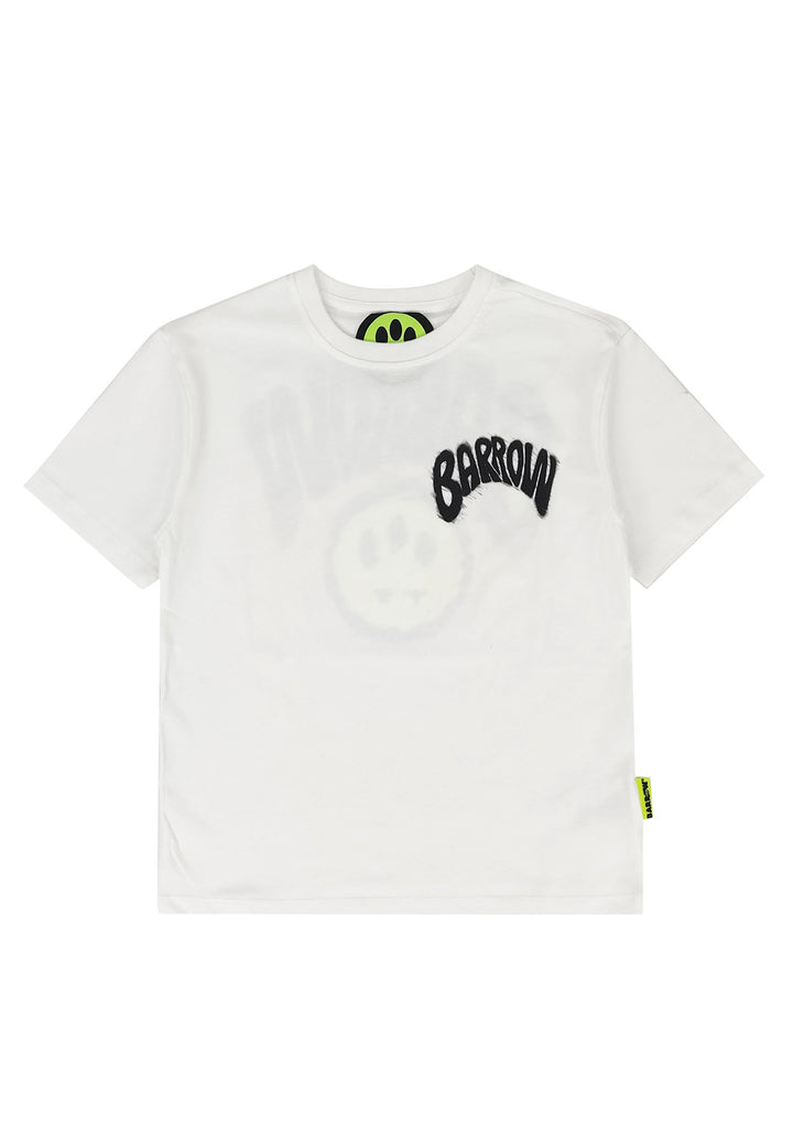 ViaMonte Shop | Barrow t-shirt bianca bambino in cotone