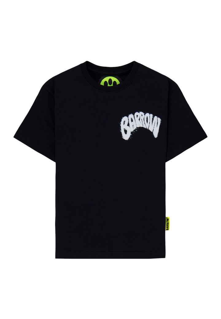 ViaMonte Shop | Barrow t-shirt nera bambino in cotone