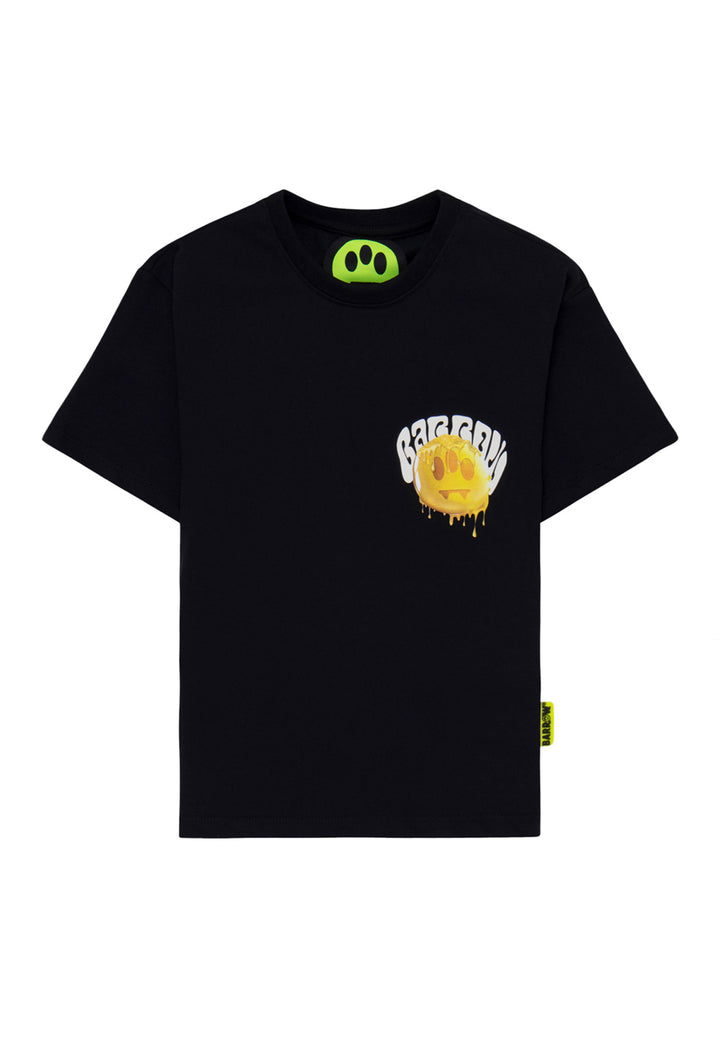 ViaMonte Shop | Barrow t-shirt nera bambino in cotone