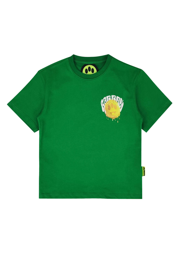 ViaMonte Shop | Barrow t-shirt verde bambino in cotone