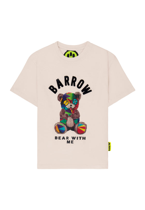 ViaMonte Shop | Barrow t-shirt crema bambino in cotone