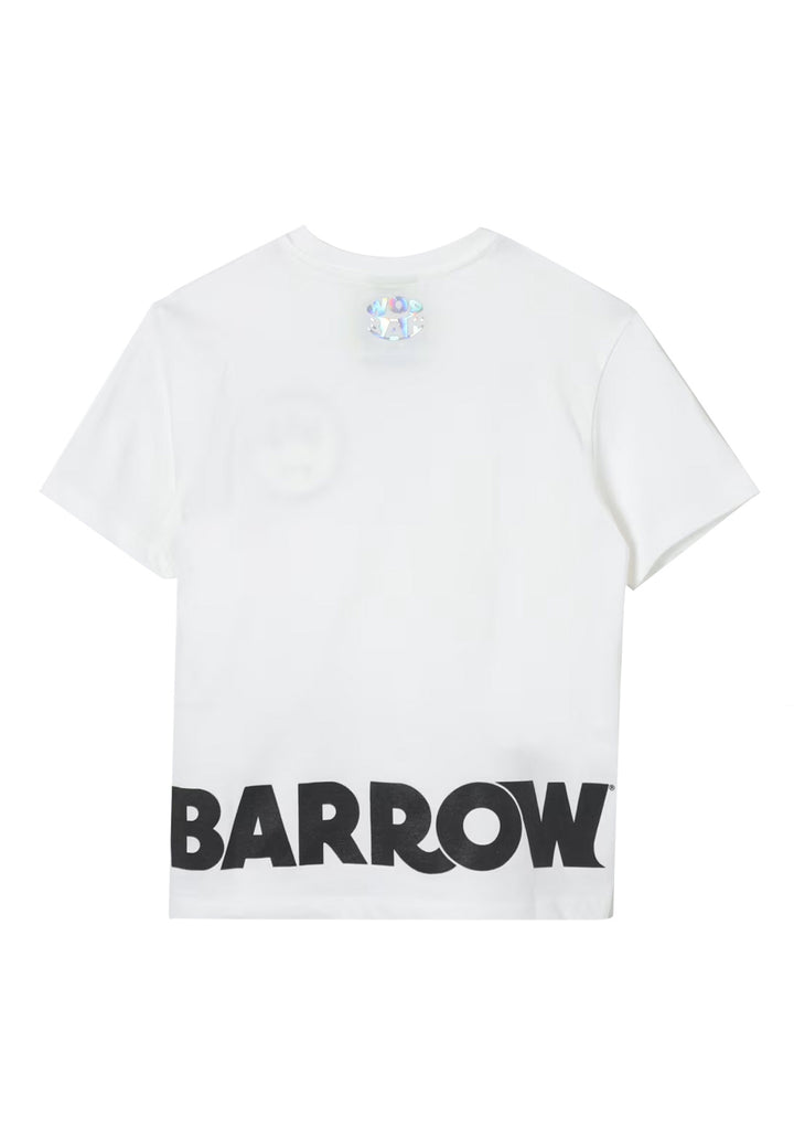 ViaMonte Shop | Barrow t-shirt bianca bambino in cotone