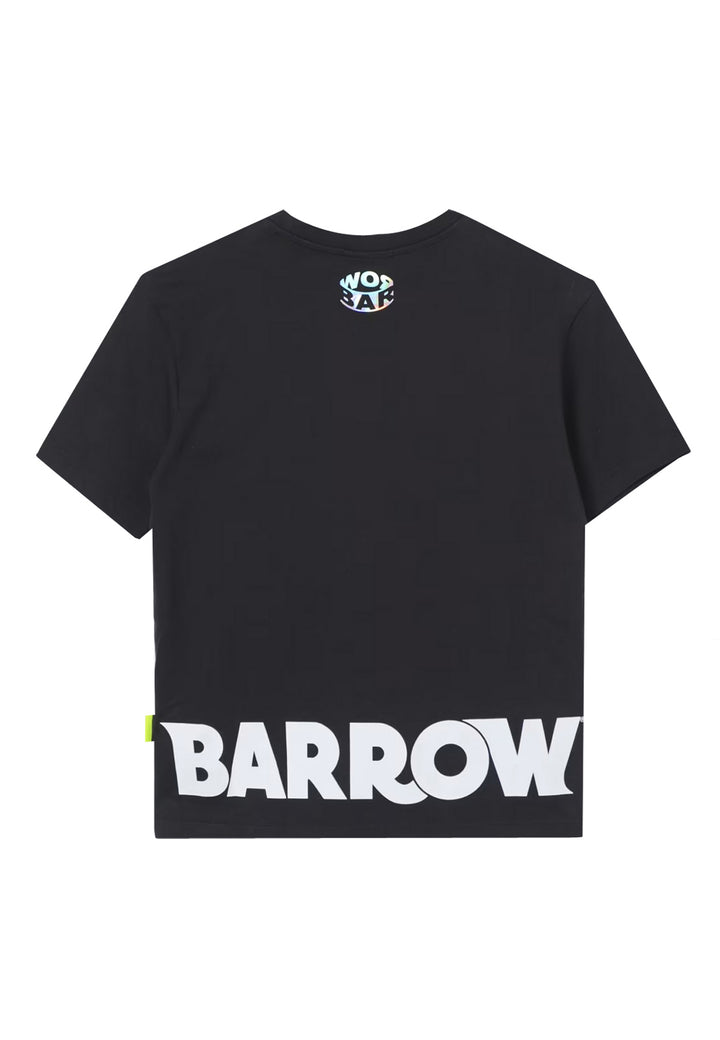 ViaMonte Shop | Barrow t-shirt nera bambino in cotone