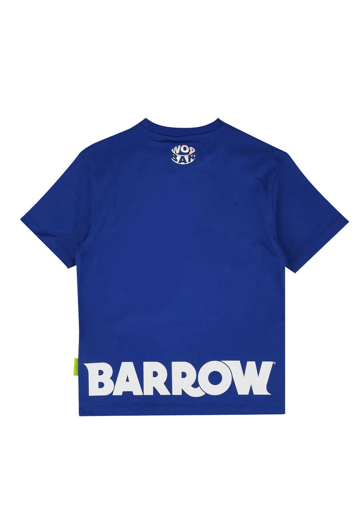 ViaMonte Shop | Barrow t-shirt blu bambino in cotone